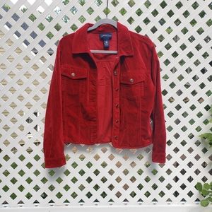 Charter Club Velour Jacket